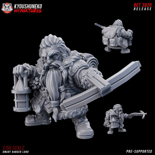 Dwarf Ranger Lord - Kyoushuneko miniatures