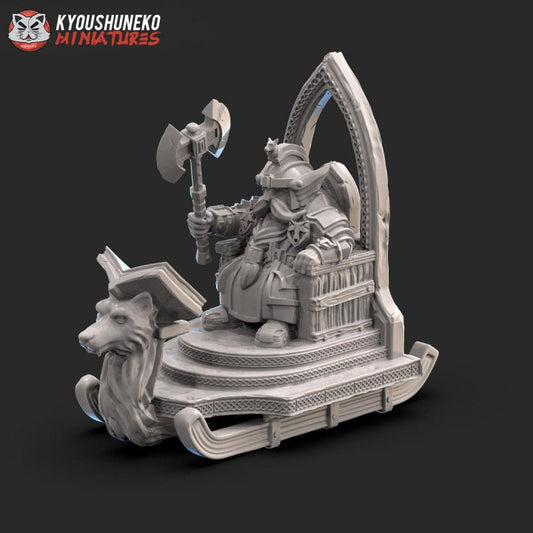 Dwarf Throne of Power - Kyoushuneko miniatures