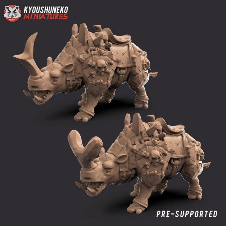 Warboss Rhino Mount - Kyoushuneko Miniatures