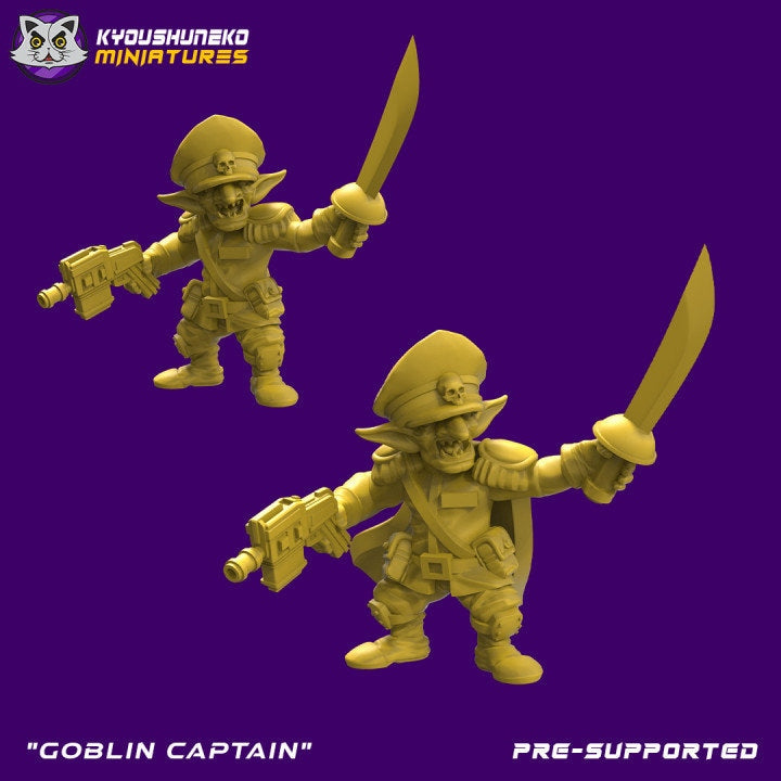 Goblin Commander - Kyoushuneko Miniatures