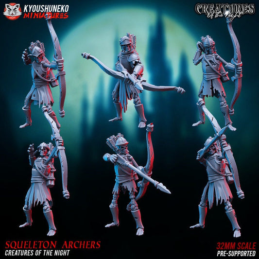 Skeleton Archers - Kyoushuneko Miniatures