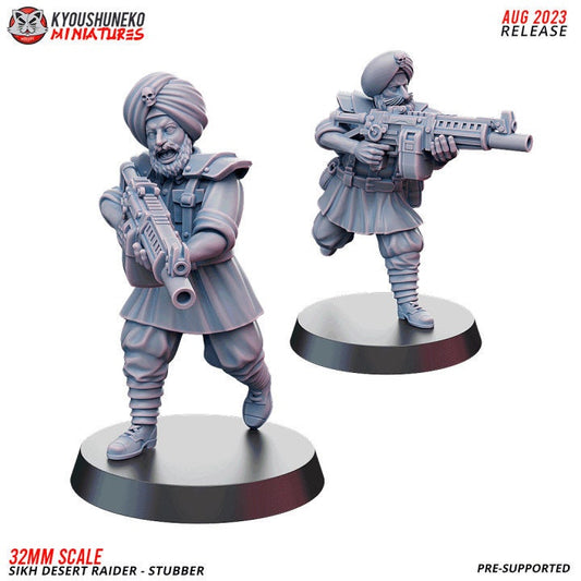 Stubber Sikh Desert Raider - Kyoushuneko Miniatures