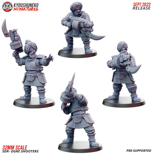 SDR Ogre Shooters - Kyoushuneko Miniatures