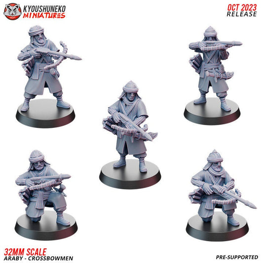 Araby Crossbowmen - Kyoushuneko Miniatures