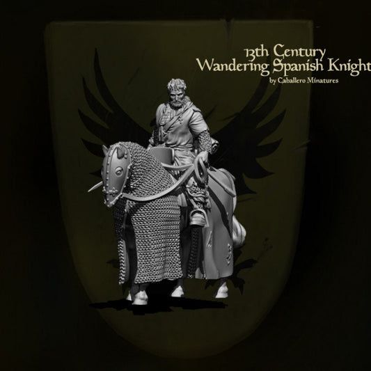 13th Century Questing Knight (Caballero Andante) 28mm - Reconquer Designs