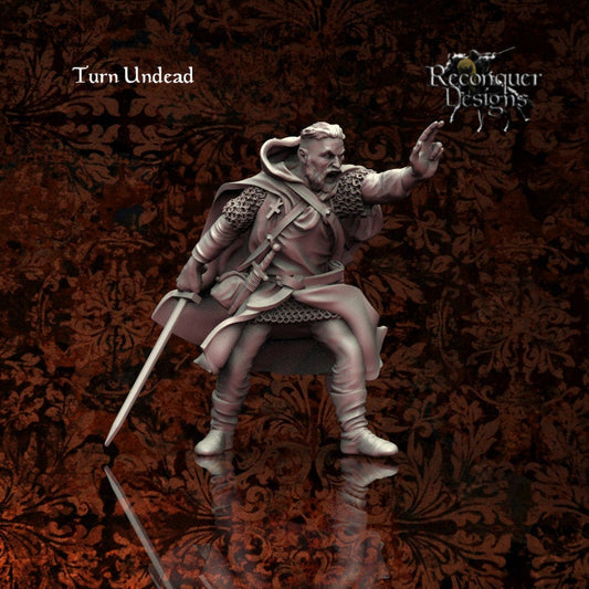 Priest Turn Undead 28mm - Reconquer Designs