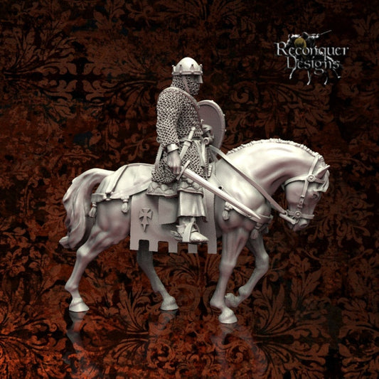 King Pedro I of Aragon and Navarra 28mm - Reconquer Designs