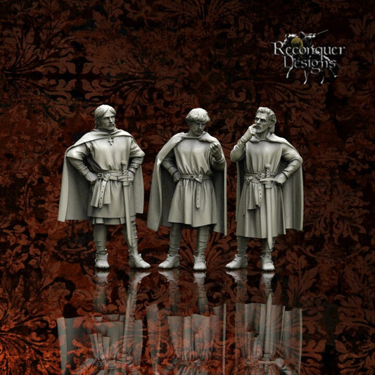 10th-13th Century Christian Nobles Set A 28mm - Reconquer Designs