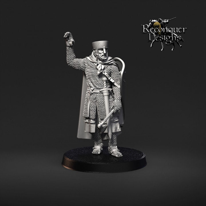 Caunt Arnaut VI 28mm - Reconquer Designs