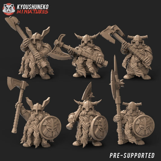 Dwarf Long Beard - Kyoushuneko miniatures