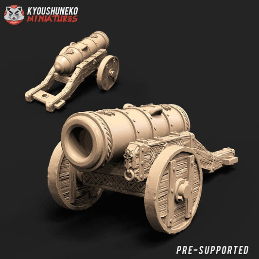 Dwarf Bombard Cannon - Kyoushuneko miniatures