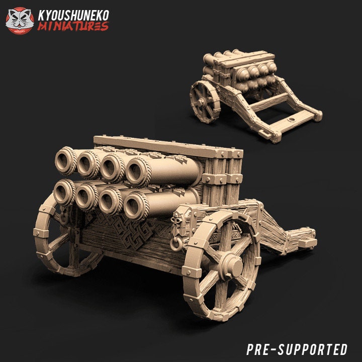 Dwarf Organ Cannon - Kyoushuneko miniatures