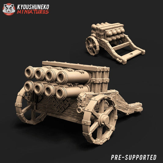 Dwarf Organ Cannon - Kyoushuneko miniatures