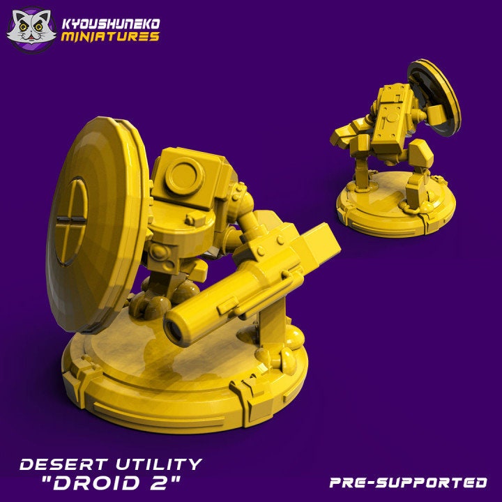 Desert Utility Droid 2 - Kyoushuneko miniatures