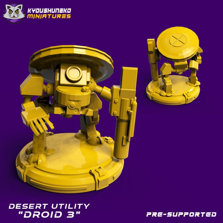 Desert Utility Droid 3 - Kyoushuneko miniatures