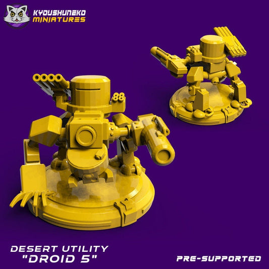 Desert Utility Droid 5 - Kyoushuneko miniatures