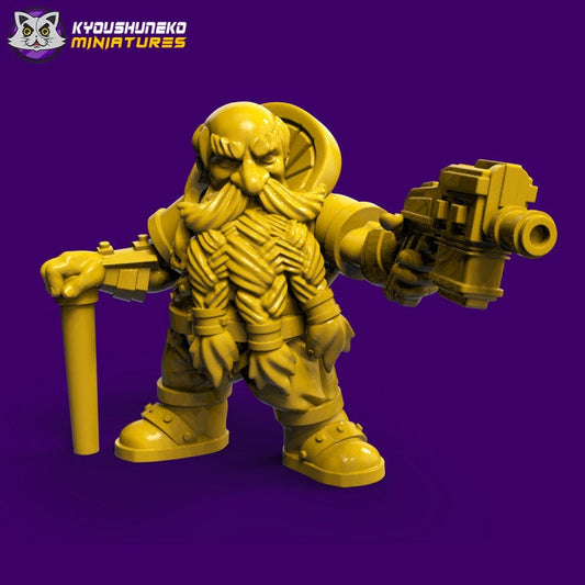 Space Dwarf Ancestor - Kyoushuneko miniatures