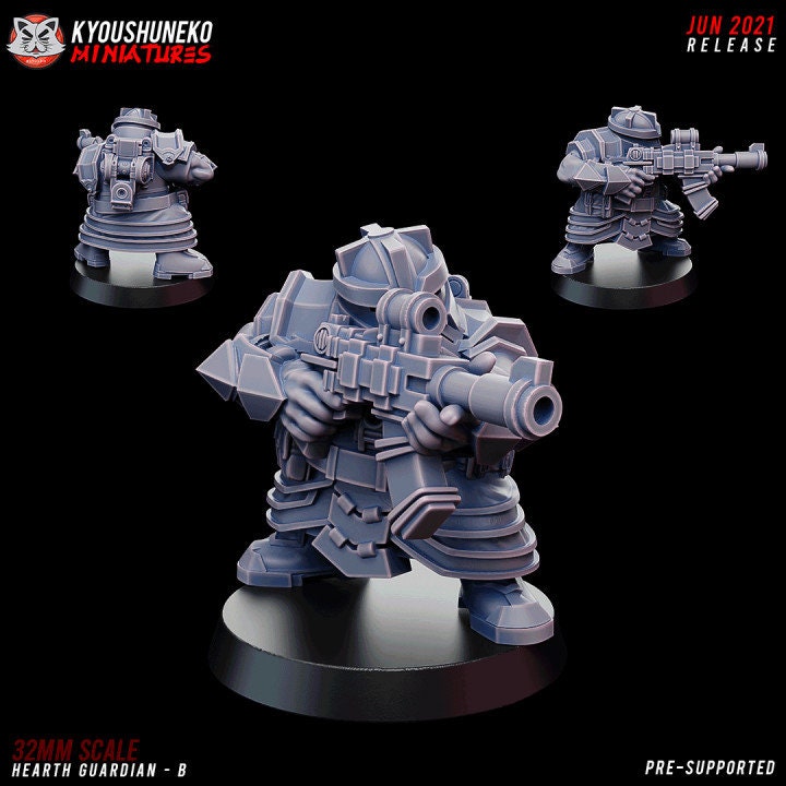 Hearth Guardian B - Kyoushuneko miniatures