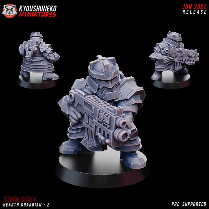 Hearth Guardian E - Kyoushuneko miniatures