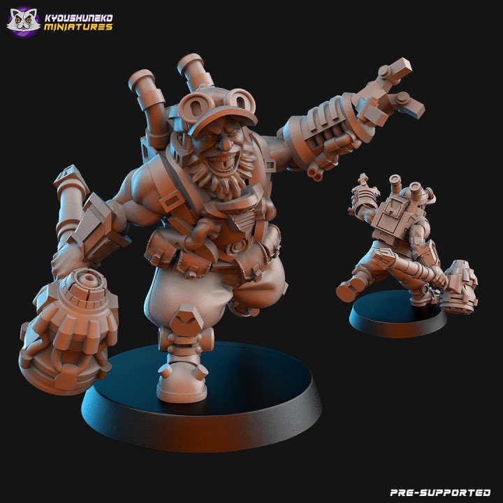 Dwarf Miner Expedition Sentry - Kyoushuneko miniatures