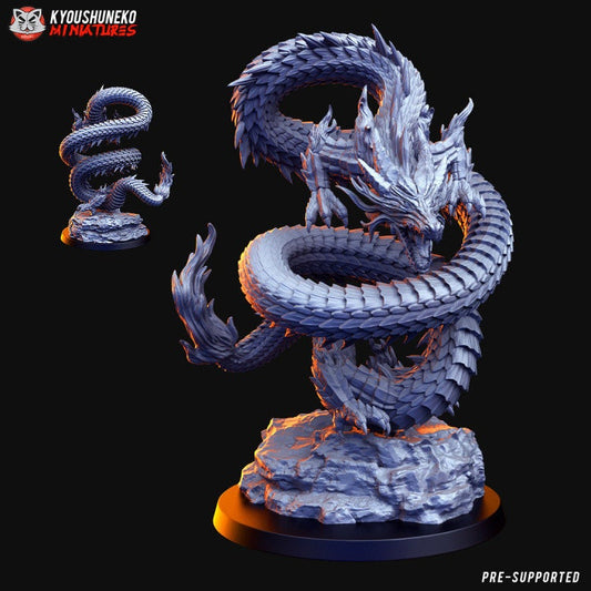 Mizuchi Water Dragon - Kyoushuneko Miniatures