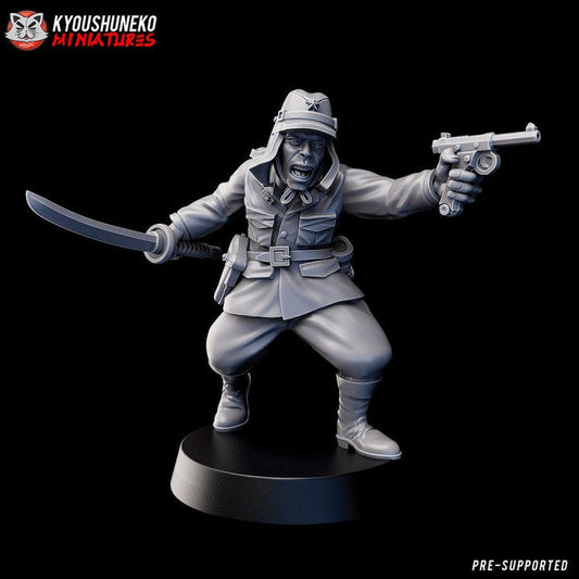 Japanese Officer ww2 - Kyoushuneko Miniatures