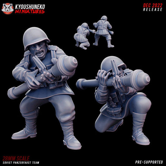 Soviet Panzerfaust Team ww2 - Kyoushuneko Miniatures