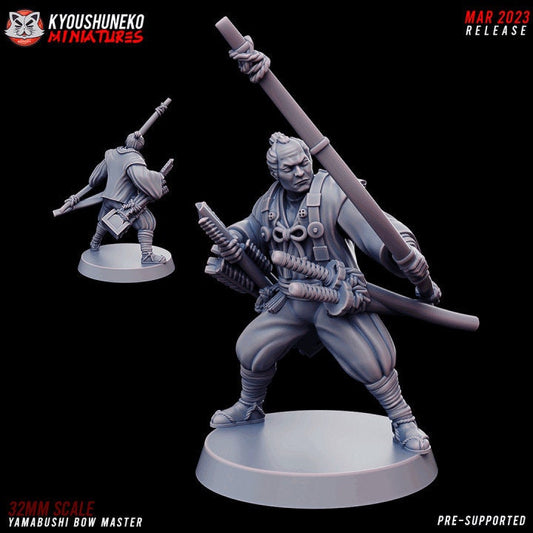 Yamabushi Bow Master - Kyoushuneko Miniatures