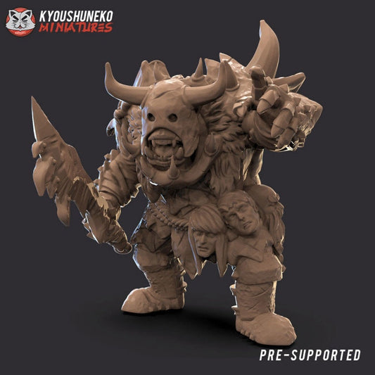 Black Orc Warboss - Kyoushuneko Miniatures