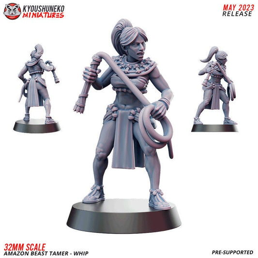 Amazon Beast Tamer Whip - Kyoushuneko Miniatures