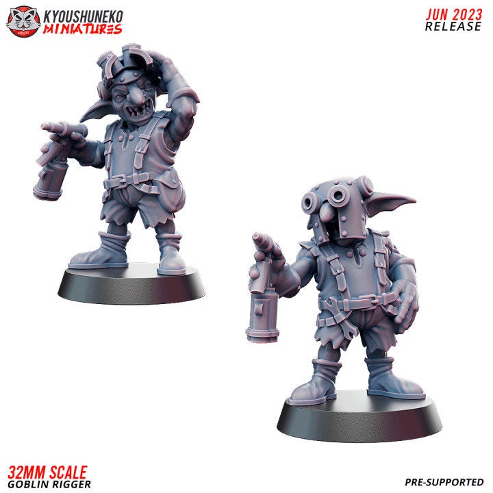 Goblin Rigger - Kyoushuneko Miniatures