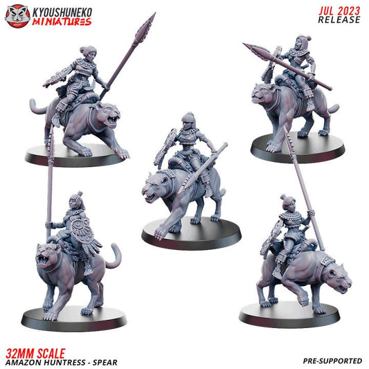 Amazon Huntress Spear - Kyoushuneko Miniatures