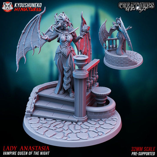 Lady Anastasia Vampire Queen - Kyoushuneko Miniatures