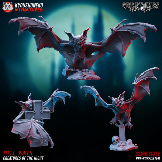 Hell Bats - Kyoushuneko Miniatures