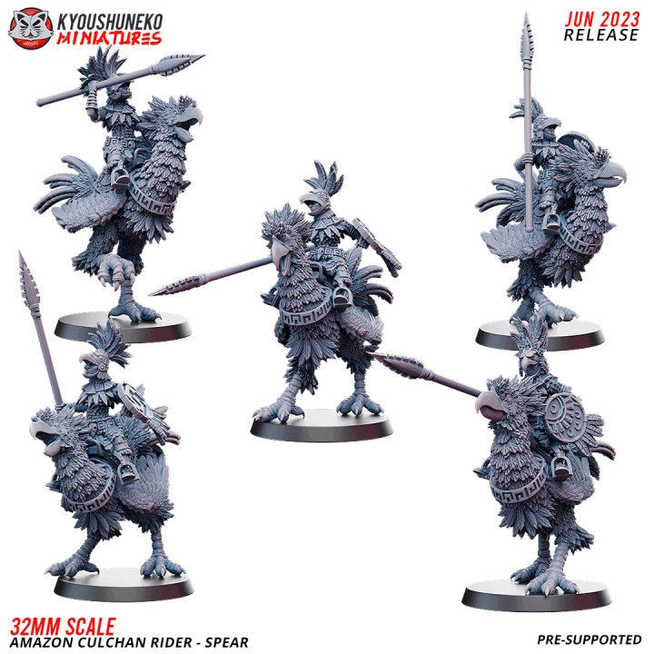 Amazon Culchan Riders Spear - Kyoushuneko Miniatures