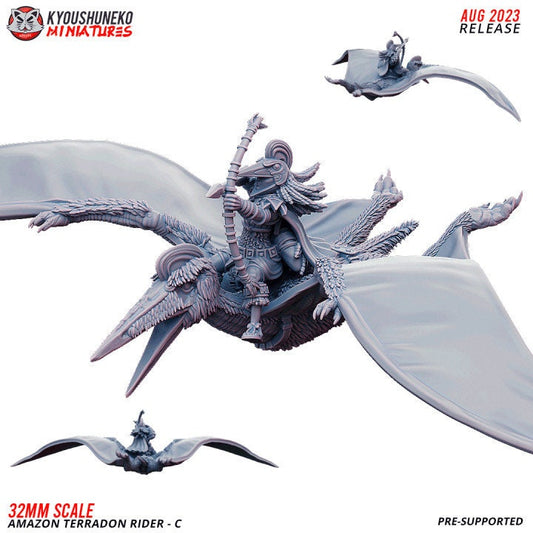 Amazon Terradon Rider C - Kyoushuneko Miniatures