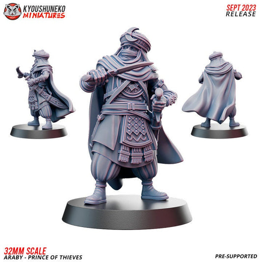 Araby Prince of Thieves - Kyoushuneko Miniatures