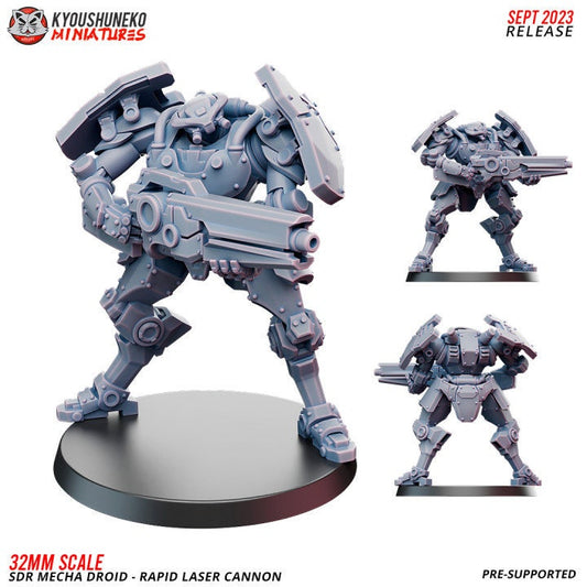 SDR Mecha Droid Laser Cannon - Kyoushuneko Miniatures