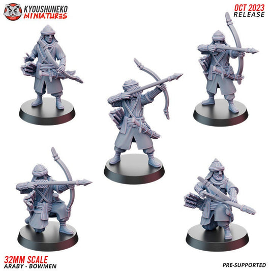 Araby Bowmen - Kyoushuneko Miniatures