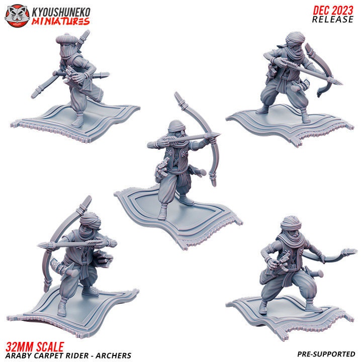 Archer Araby Carpet Rider - Kyoushuneko Miniatures