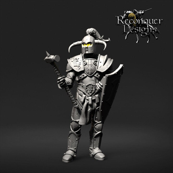 Warcraft 2 Paladin 28mm - Reconquer Designs