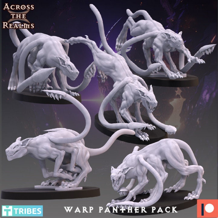 Warp Panther Pack - Across the Realms 32mm