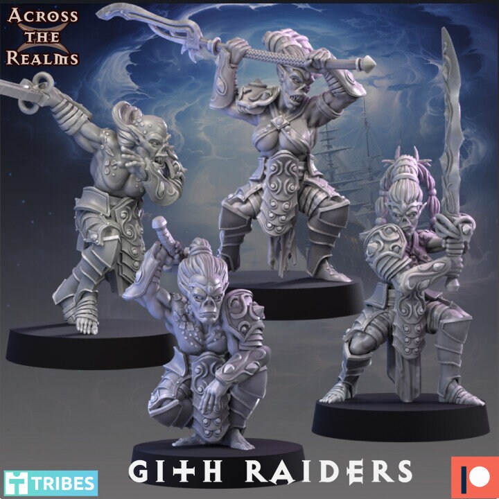 Gith Raiders - Across the Realms 28mm