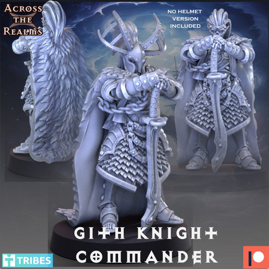 Gith Knight Commander - Across the Realms 28mm