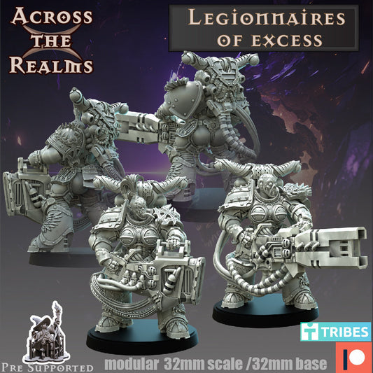 Legionaires of Excess vers.A - Across the Realms 32mm