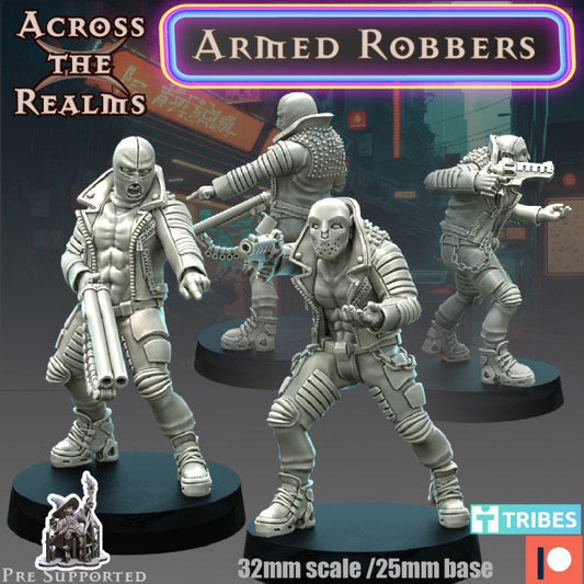 Armed Robbers - Across the Realms 32mm