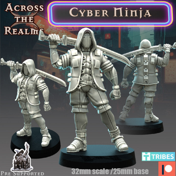 Cyber Ninja - Across the Realms 32mm