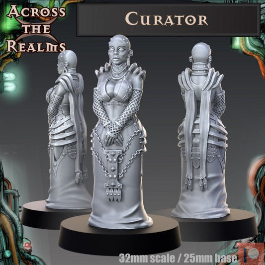 Curator - Across the Realms 32mm