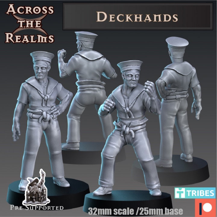 Deckhands - Across the Realms 32mm