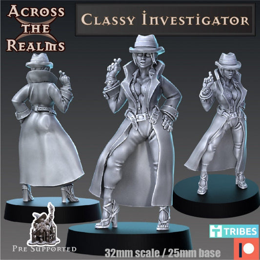 Classy Investigator - Across the Realms 32mm